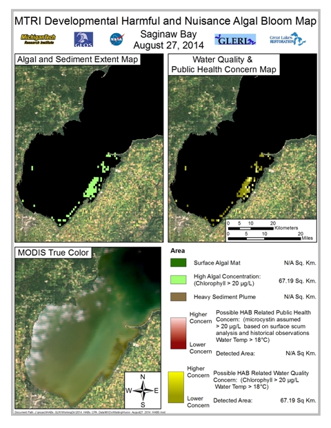 MODIS Aqua retrieval from August 27, 2014.
